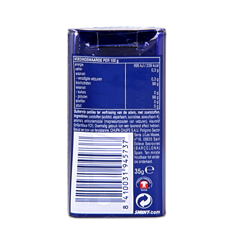 Smint XL Peppermint losse verpakking 50 Stuks