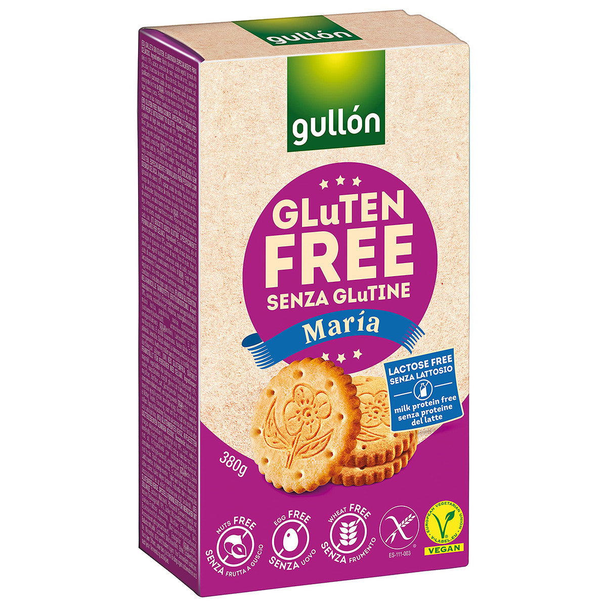 Gullon Maria biscuits glutenvrij 380 Gram