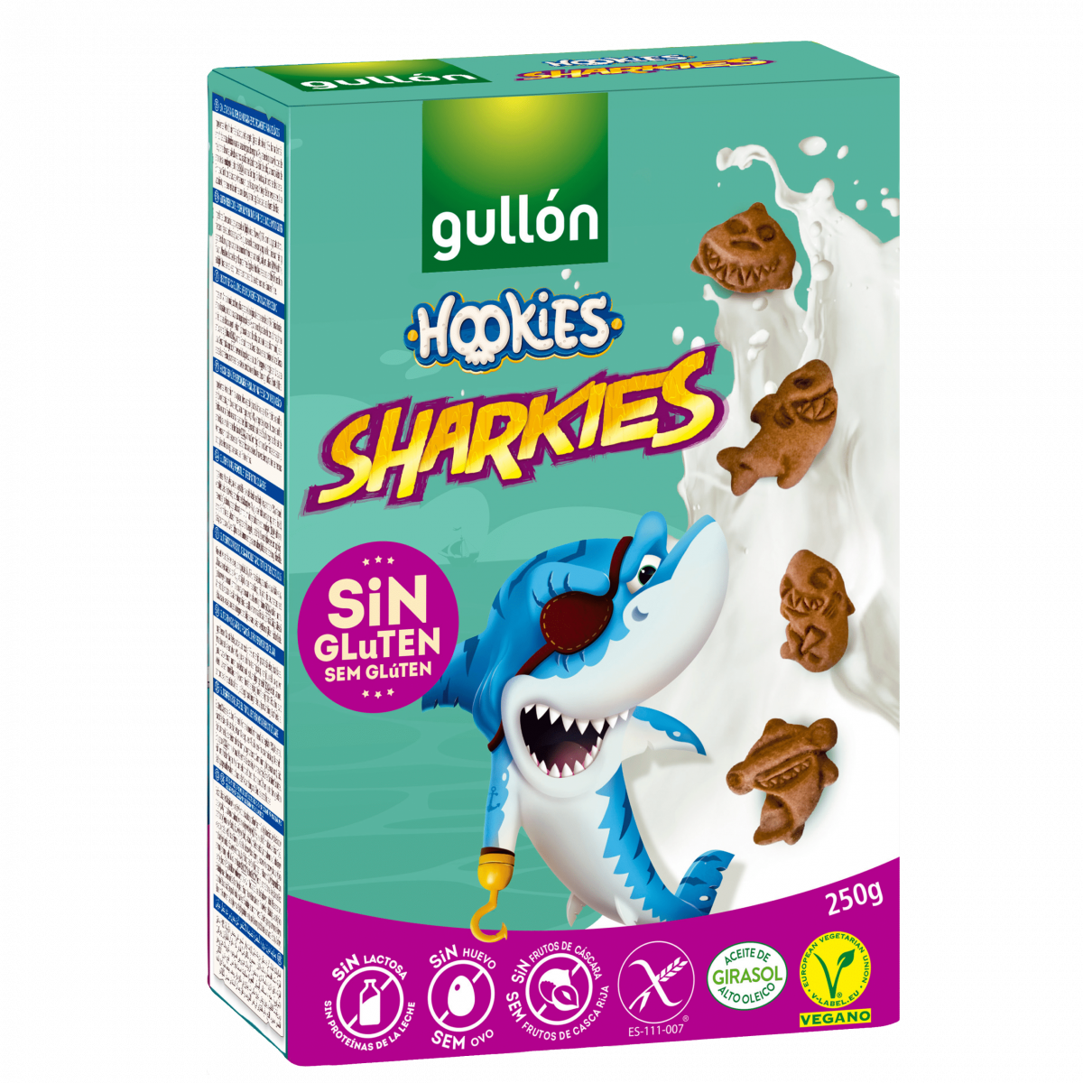 Gullon Sharkies glutenvrij 250.00 Gram