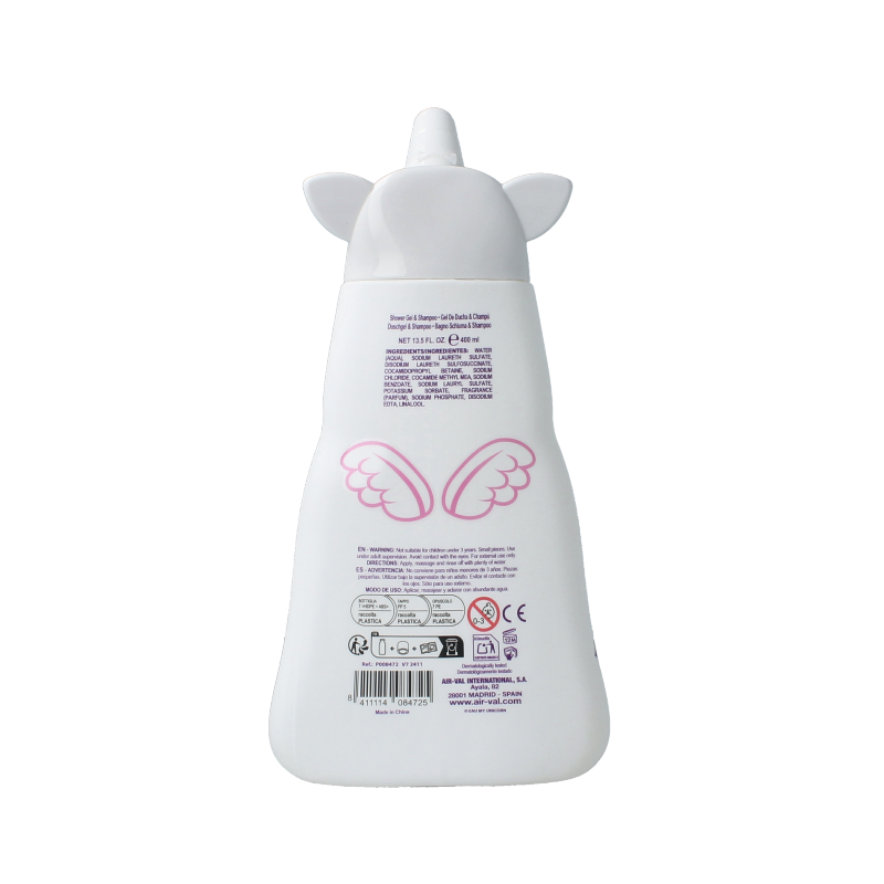 Air-Val Eau my unicorn showergel 2d 400 Milliliter