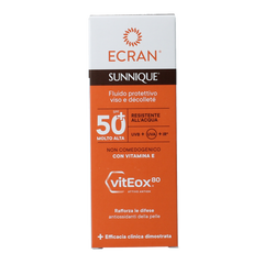 Ecran Sunique facial en decollete SPF50 50 Milliliter