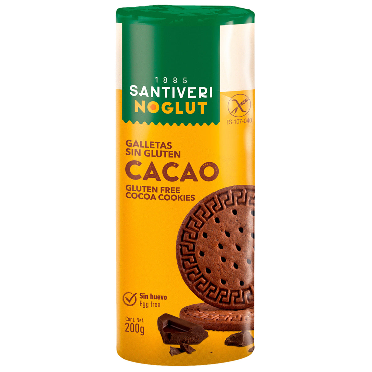 Santiveri Digestive cacao glutenvrij 200 Gram