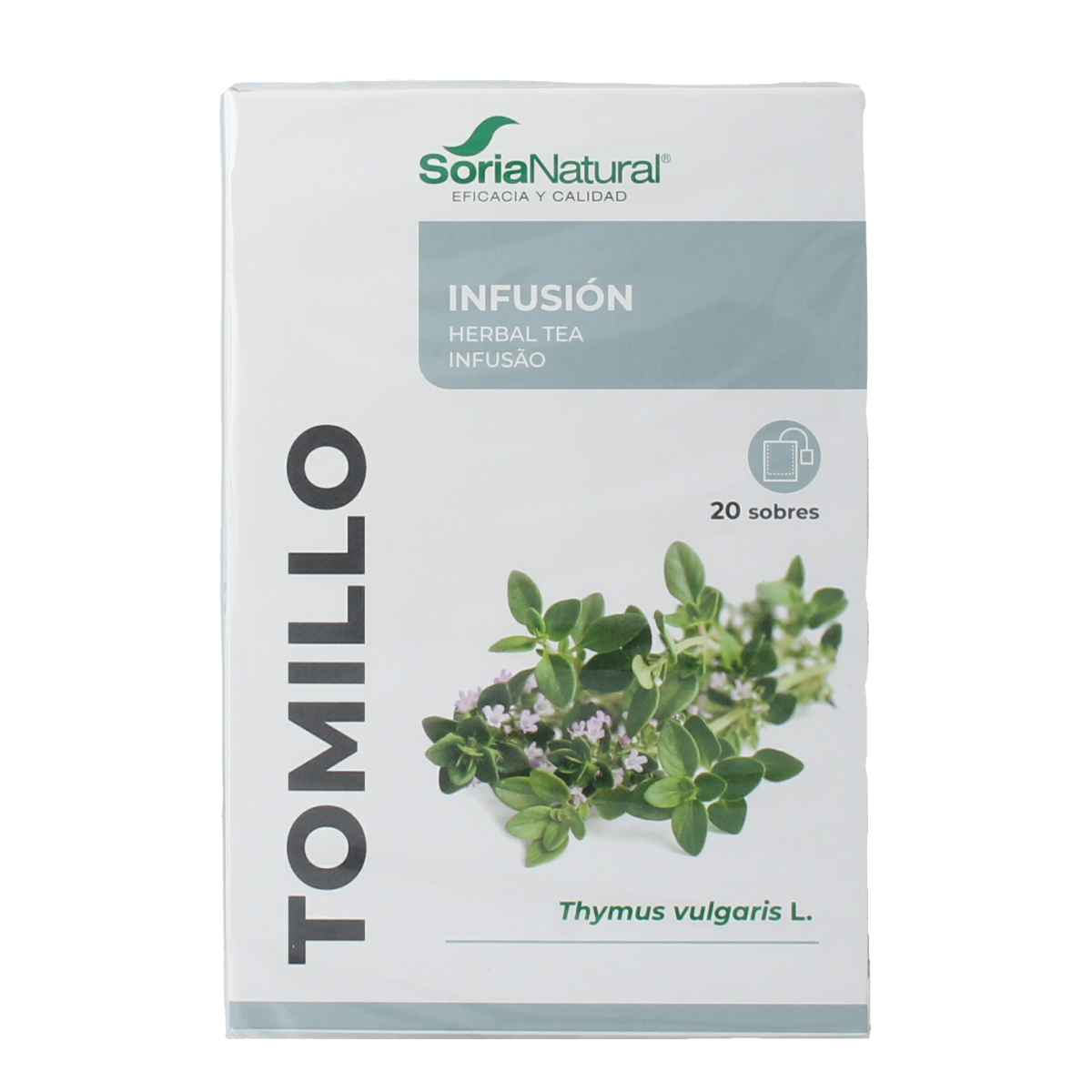 Soria Natural Tijm tomillo infusie 20.00 Zakjes