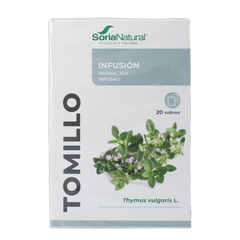 Soria Natural Tijm tomillo infusie 20.00 Zakjes