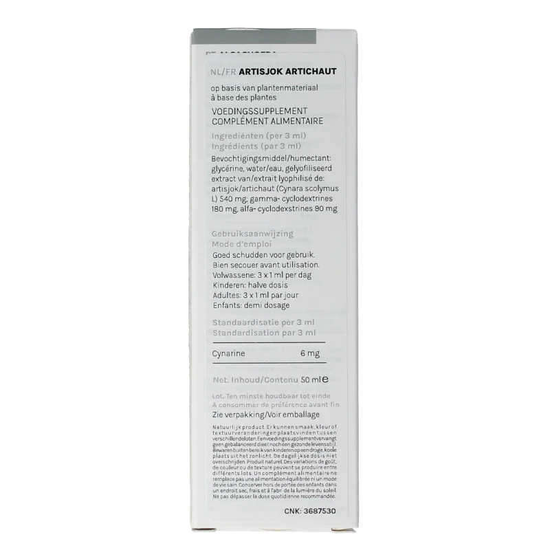 Soria Natural Cynara scolymus XXI extract 50 Milliliter