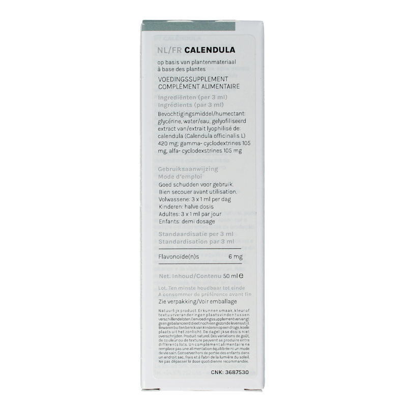 Soria Natural Calendula officinalis XXI extract 50 Milliliter