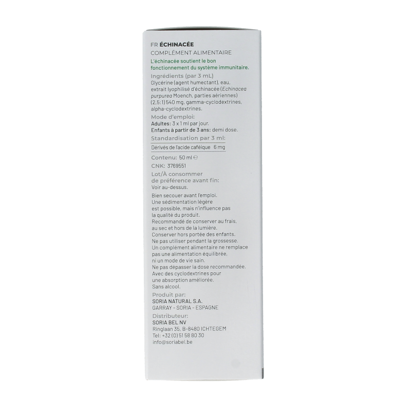 Soria Natural Echinacea purpurea XXI 50 Milliliter