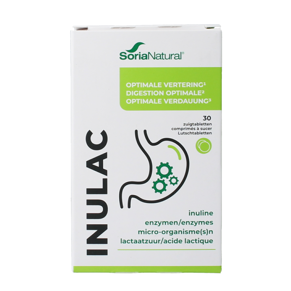 Soria Natural Inulac 30.00 Zuigtabletten