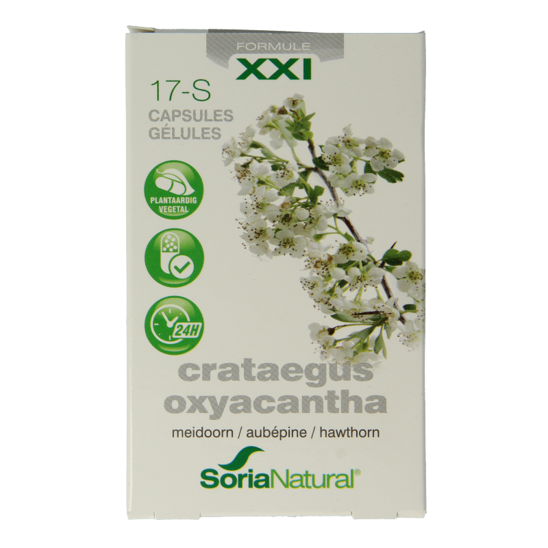 Soria Natural Crateagus oxyacantha 17-S 30 Capsules