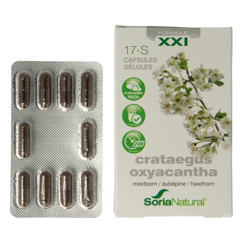 Soria Natural Crateagus oxyacantha 17-S 30 Capsules