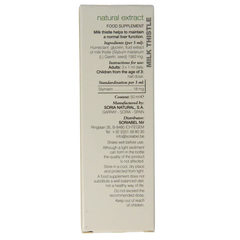 Soria Natural Silybum marianum extract 50 Milliliter