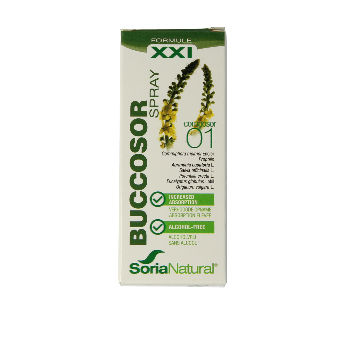 Soria Natural Composor 1 buccosor spray XXI 30.00 Milliliter