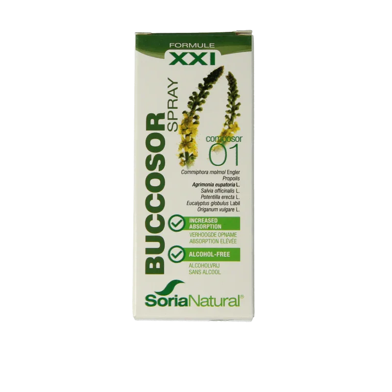 Soria Natural Composor 1 buccosor spray XXI 30 Milliliter