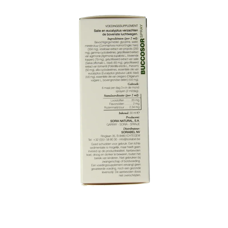 Soria Natural Composor 1 buccosor spray XXI 30 Milliliter