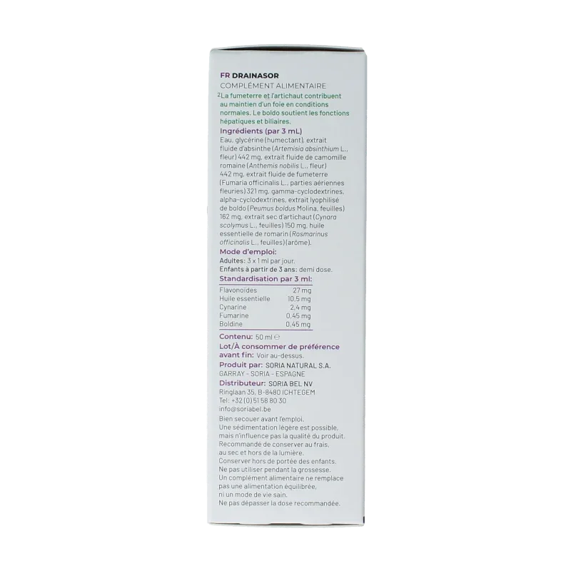 Soria Natural Composor 3 drainasor XXI 50 Milliliter