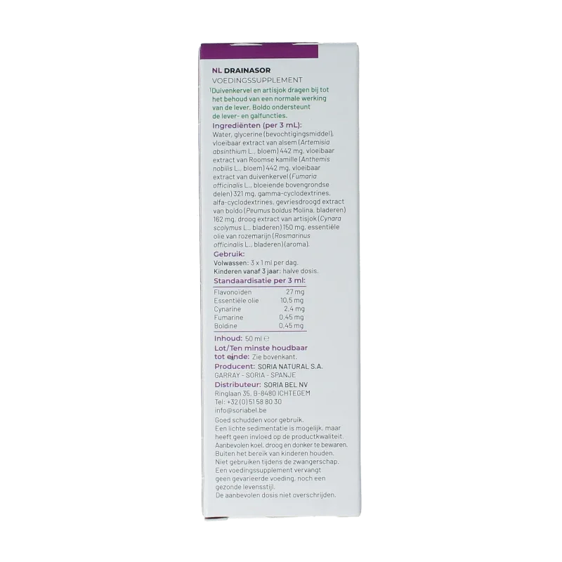Soria Natural Composor 3 drainasor XXI 50 Milliliter