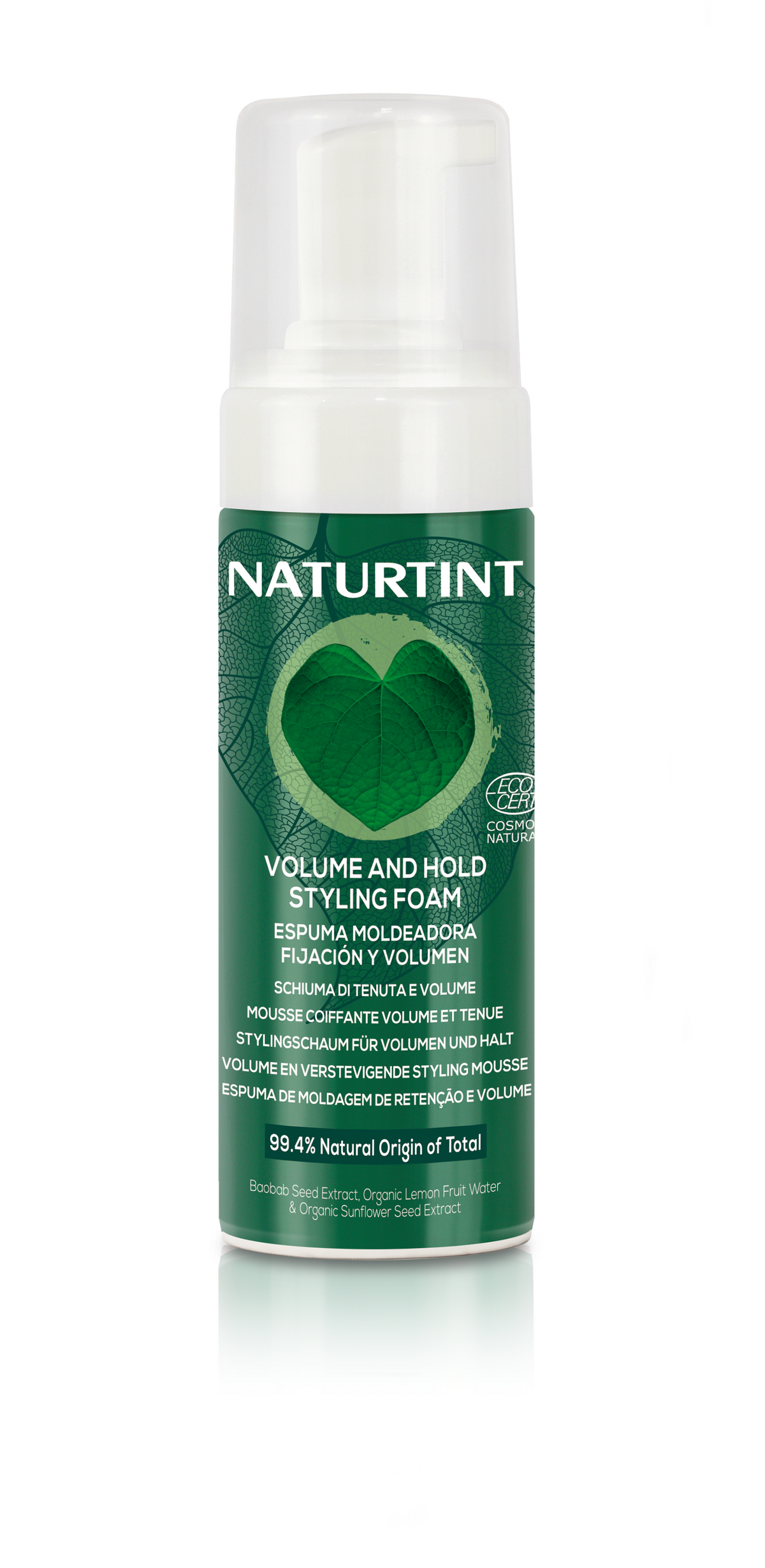 Naturtint Styling foam volume and hold eco 125 Milliliter