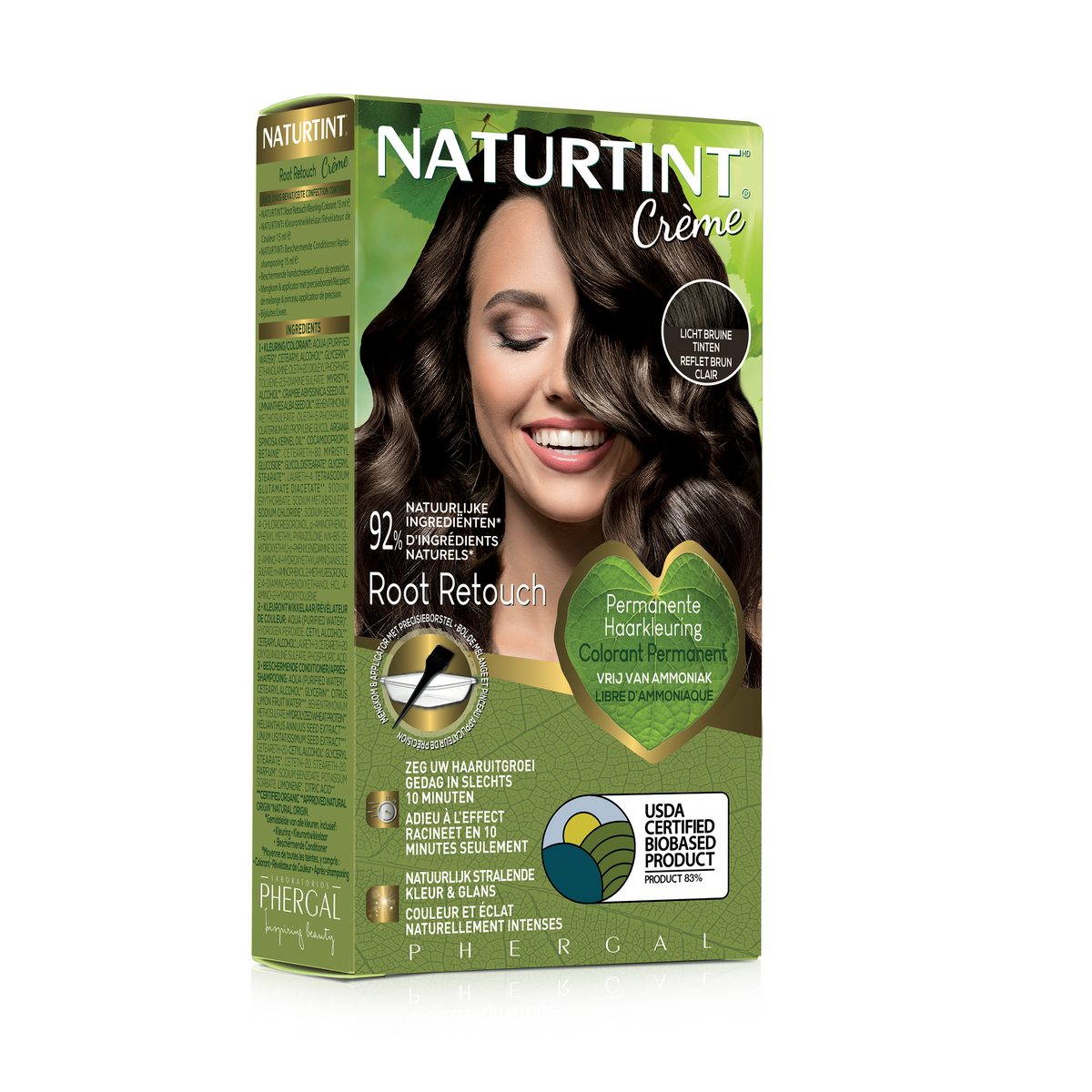 Naturtint Root retouch lichtbruin 45.00 Milliliter