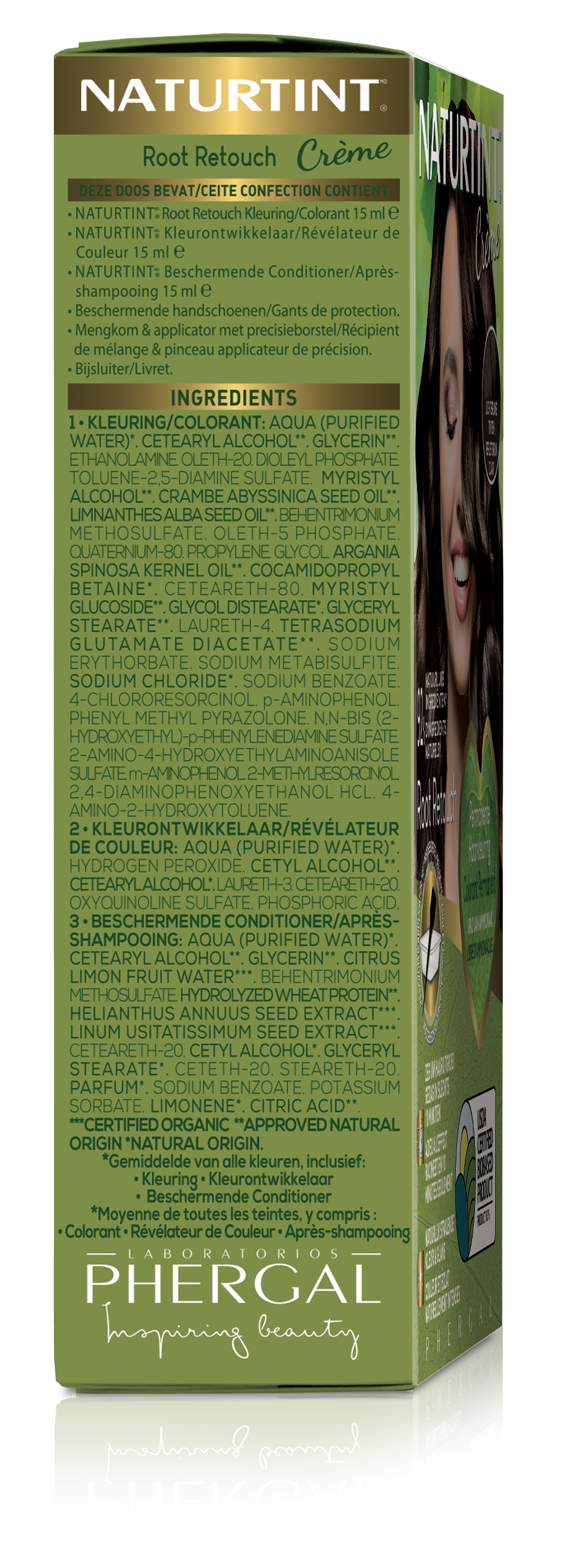 Naturtint Root retouch lichtbruin 45.00 Milliliter
