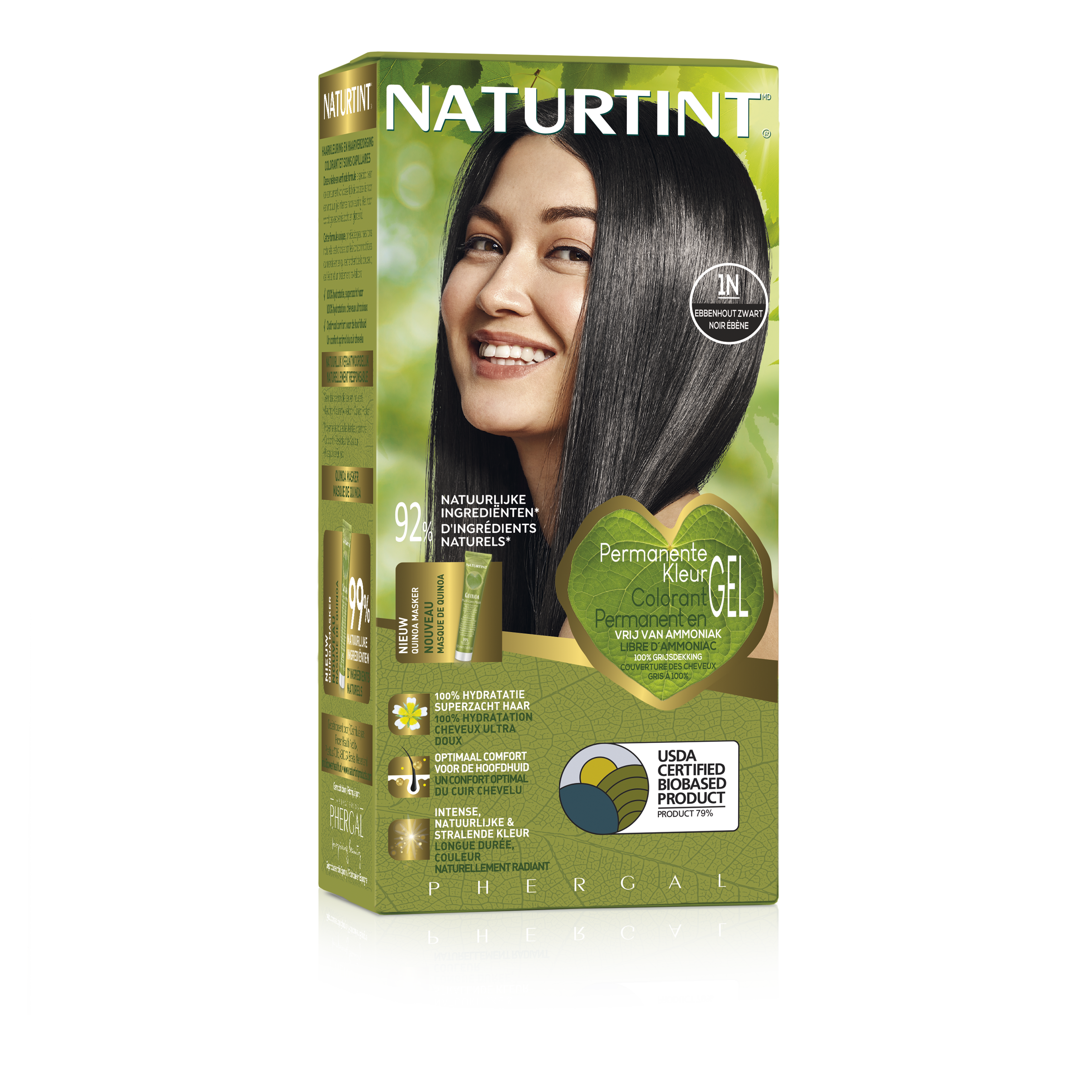 Naturtint 1N Ebbenhoutzwart 170 Milliliter