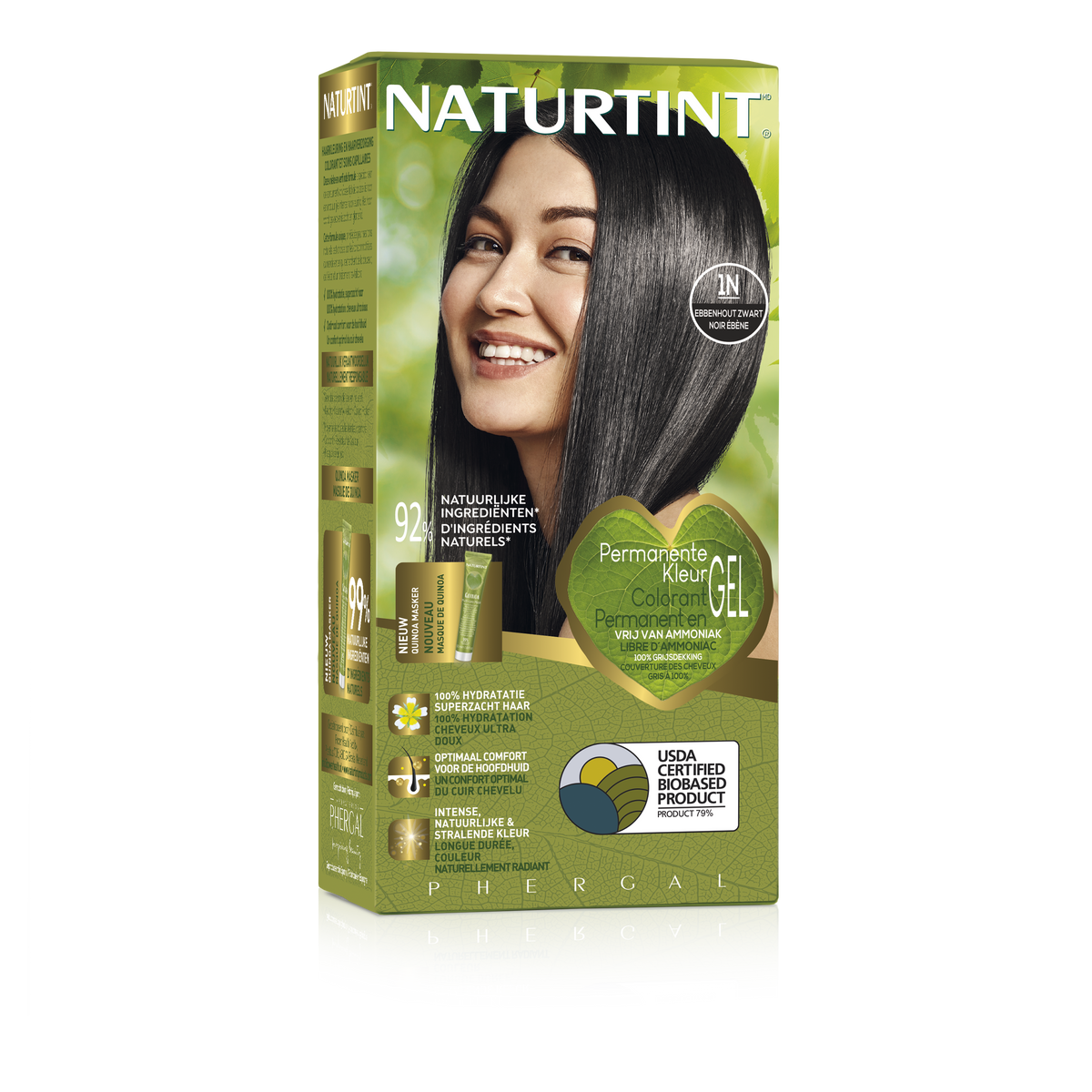 Naturtint 1N Ebbenhoutzwart 170 Milliliter