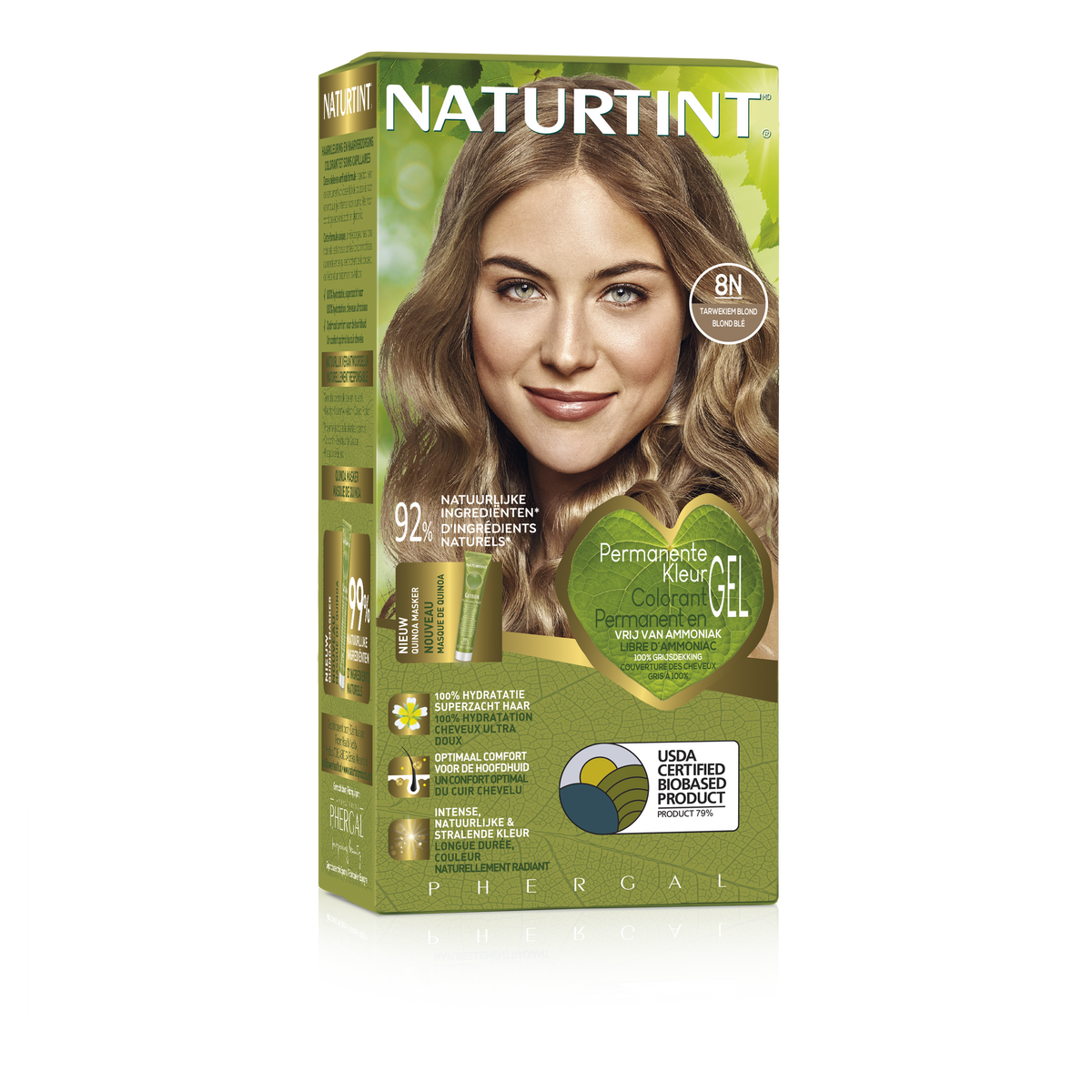 Naturtint 8N Tarwekiem blond 170 Milliliter