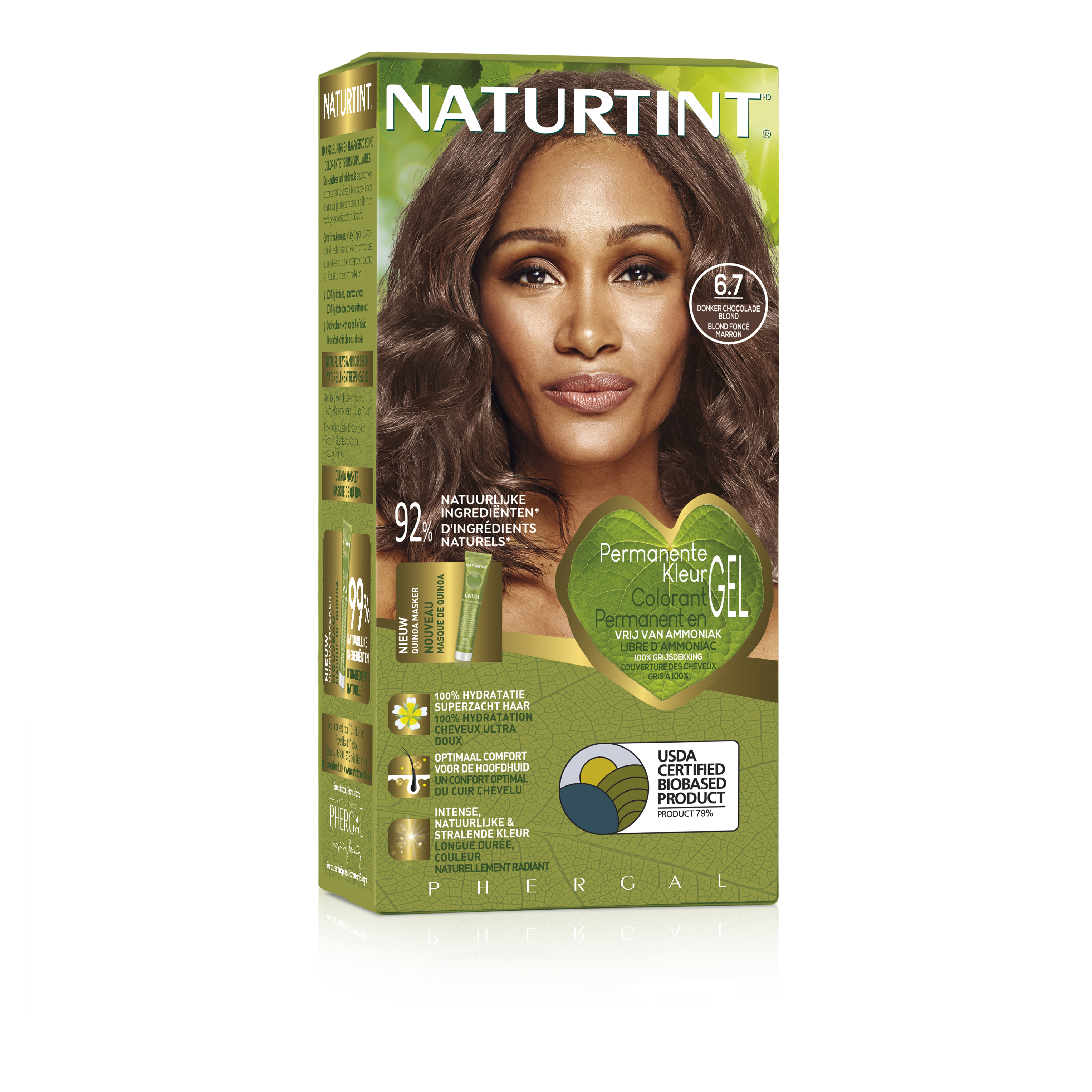 Naturtint 6.7 Donker choco blond 170 Milliliter