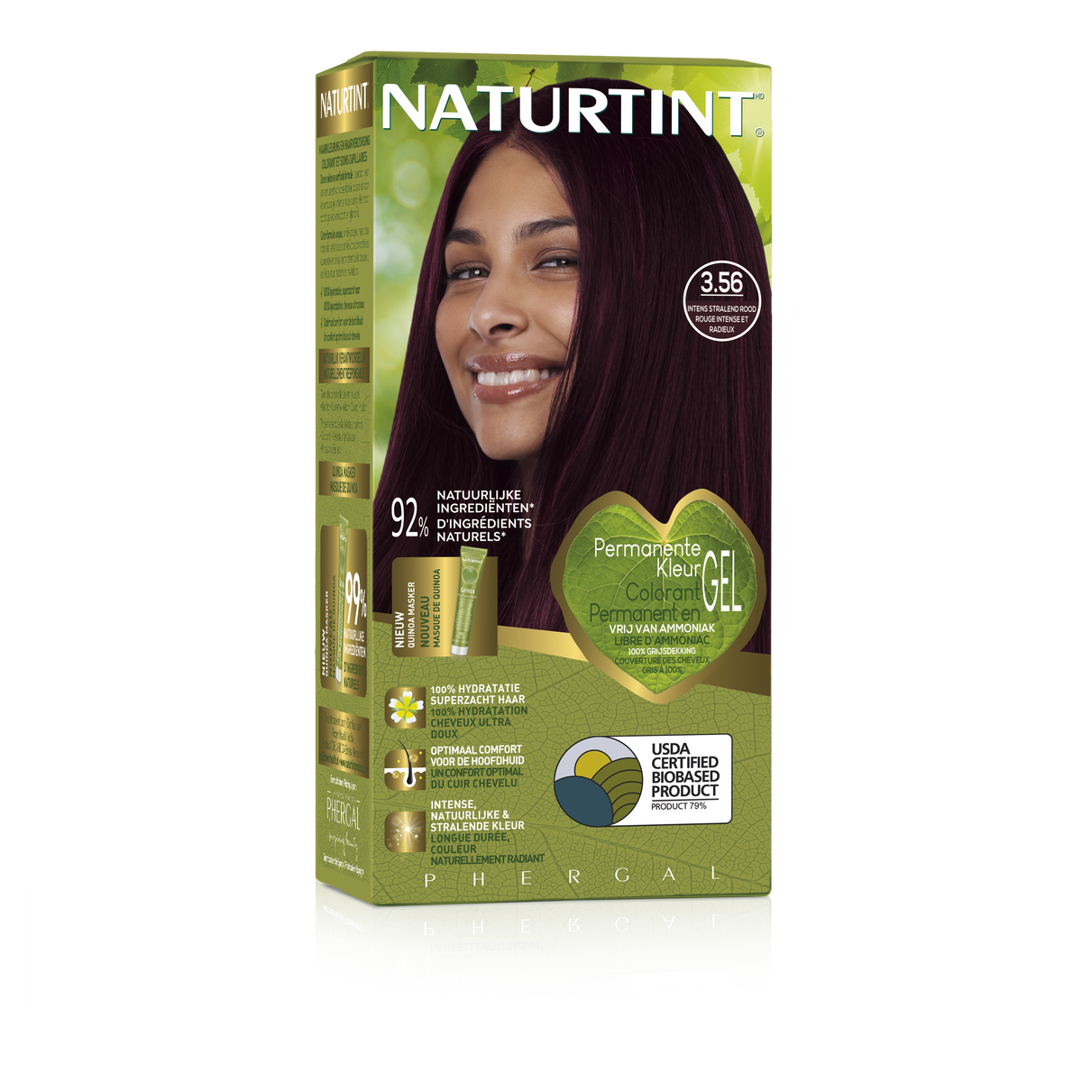 Naturtint 3.56 Intens stralend rood 170 Milliliter