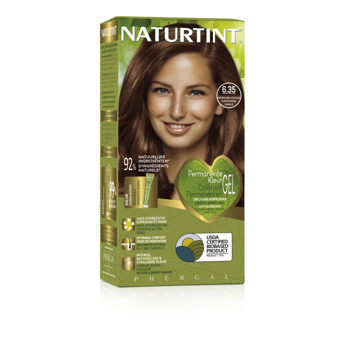 Naturtint 6.35 Intens kaneel kastanje 170.00 Milliliter