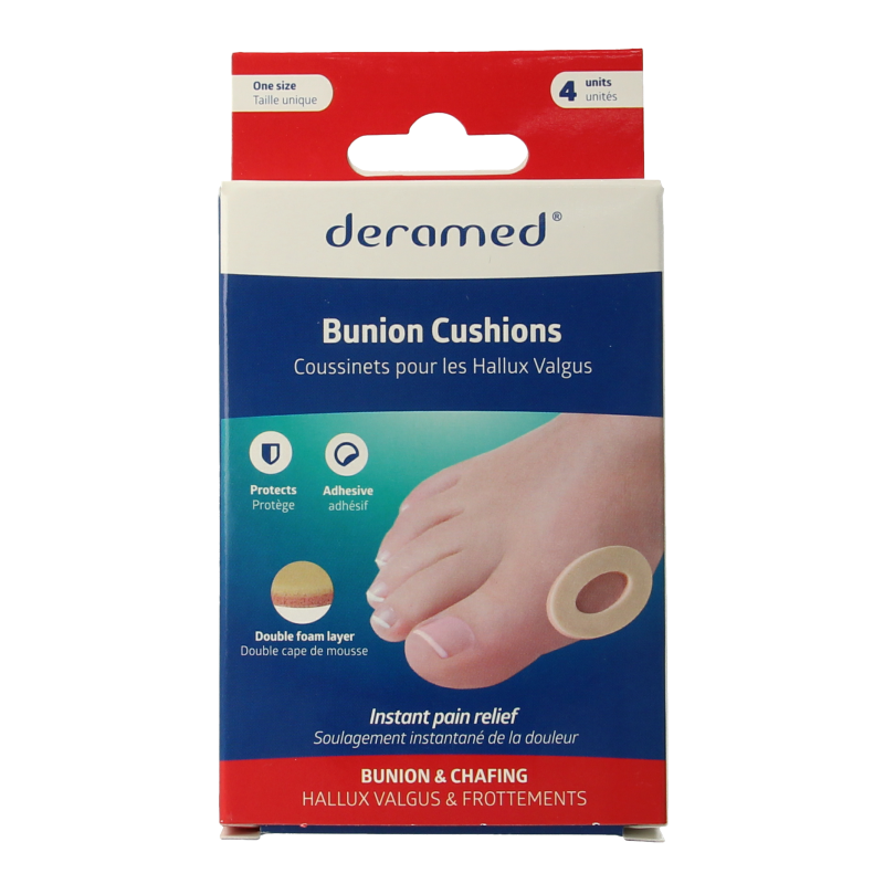 Deramed Eeltknobbel anti druk ring 3mm 4 Stuks