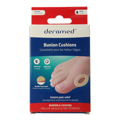 Deramed Eeltknobbel anti druk ring 3mm 4 Stuks