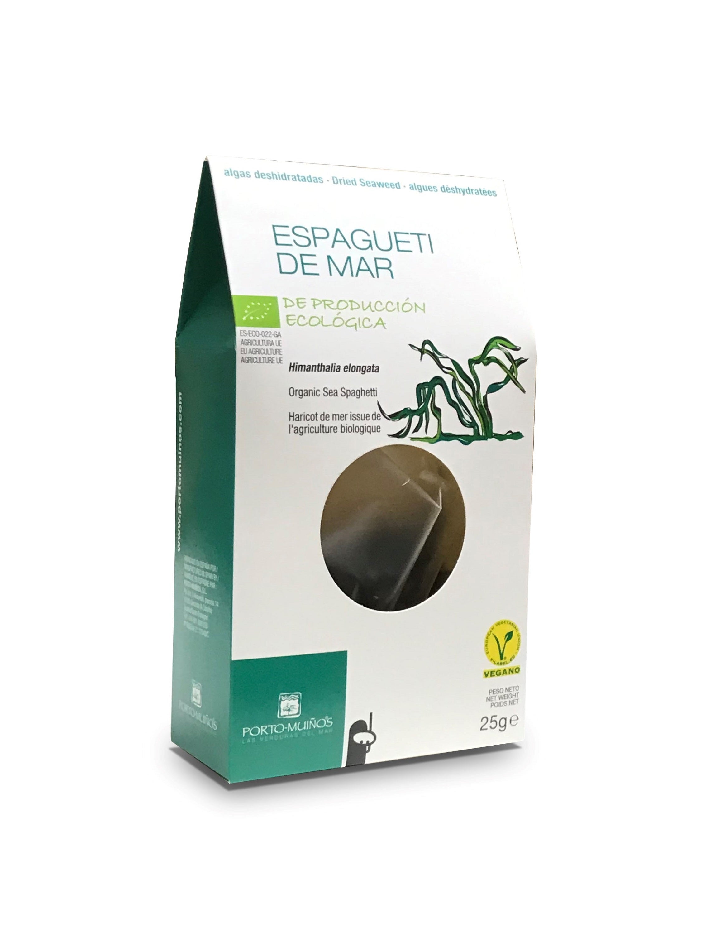 Porto-Muinos Zeespaghetti bio 25.00 Gram