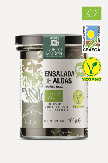 Porto-Muinos Zeewiersalade bio 160 Gram