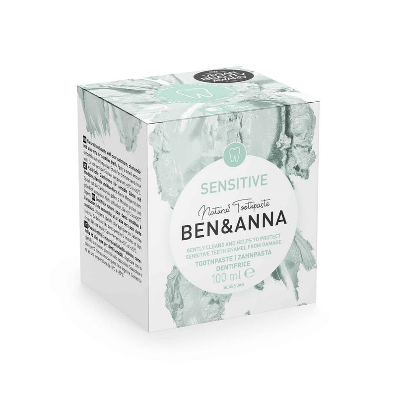 Ben & Anna Tandpasta sensitive 100 Gram