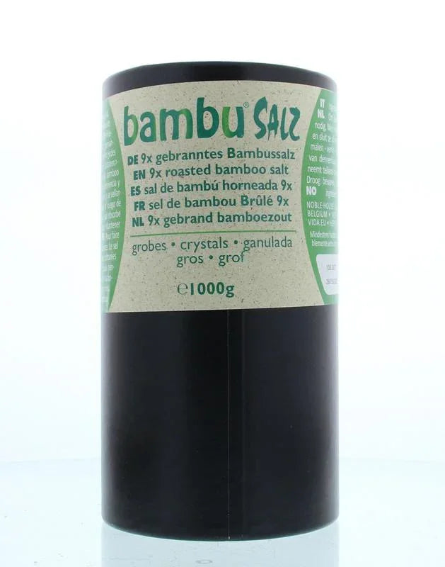 Bambu Salz Bamboezout zeer grof 9x gebrand 1 Kilogram