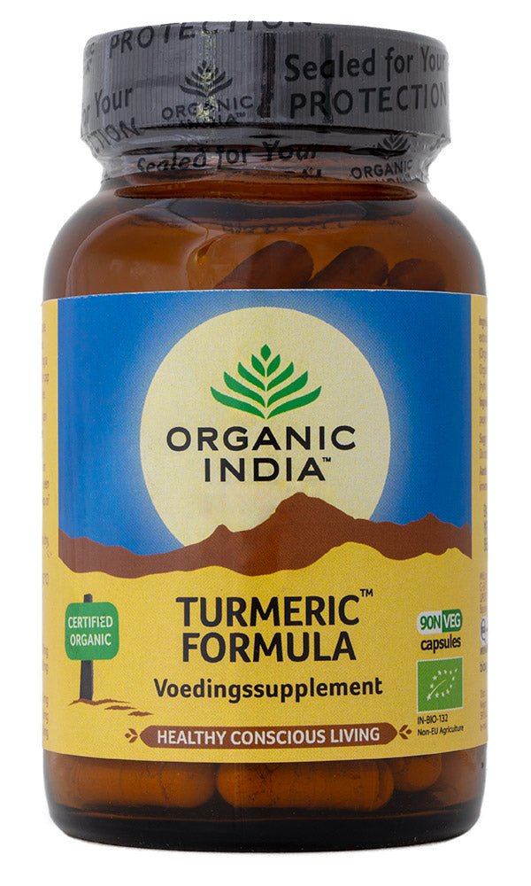 Organic India Turmeric formule kurkuma bio 90 Capsules