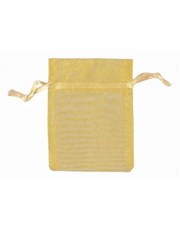Ruben Robijn Organza buidel goud 1 Stuks