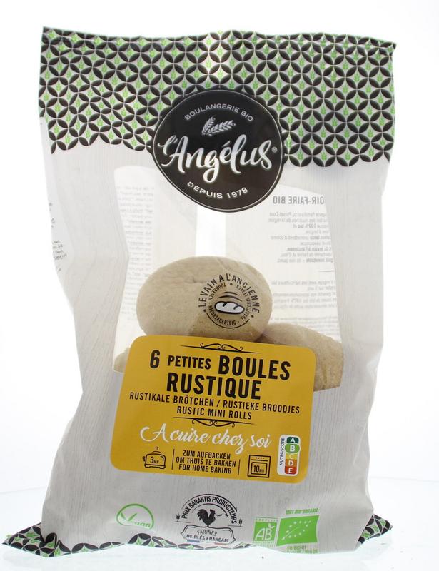 Langelus Mini boules rustique bio 6 Stuks
