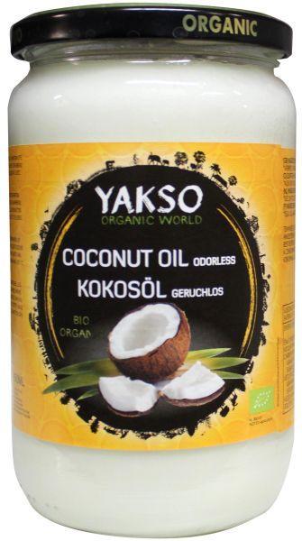 Yakso Kokosolie geurloos bio 650 Milliliter