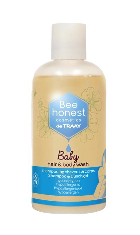 Traay Bee Honest Hair & body wash baby 250 Milliliter