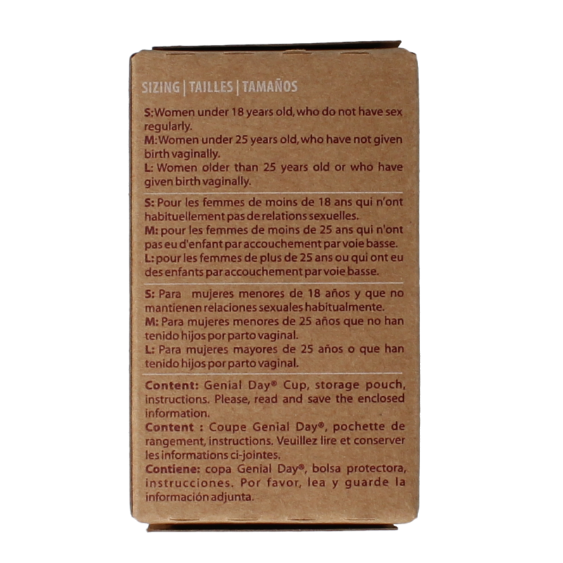 Gentle Day Menstruatie cup S 1 Stuks
