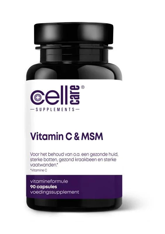 CellCare Vitamin C & MSM 90 Vegetarische capsules