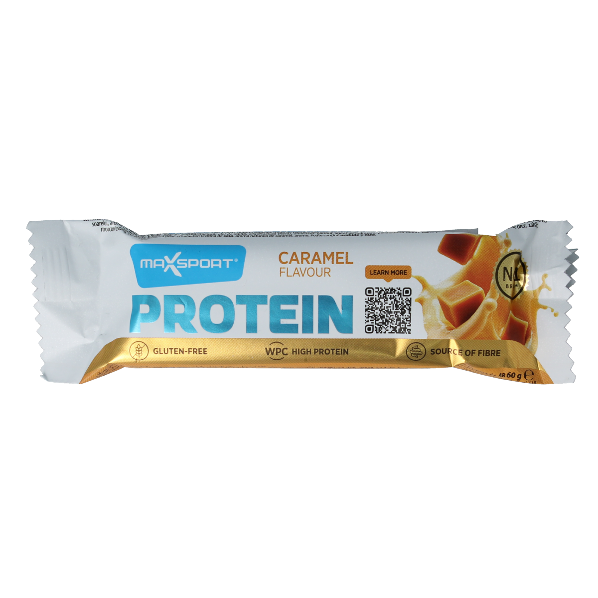 Max Sport Proteine bar caramel 60.00 Gram