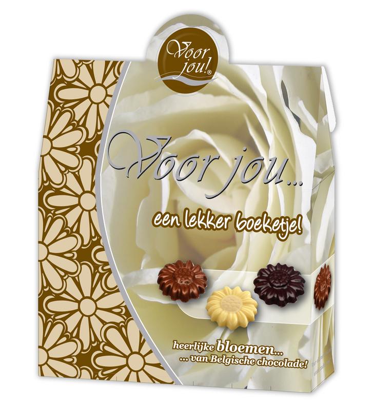 Voor Jou! Cadeau doos lekker boeketje 100.00 Gram