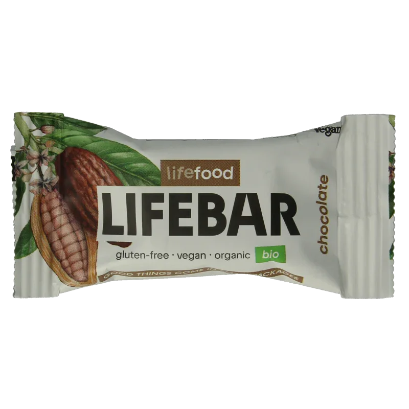 Lifefood Lifebar chocolade mini bio 25 Gram
