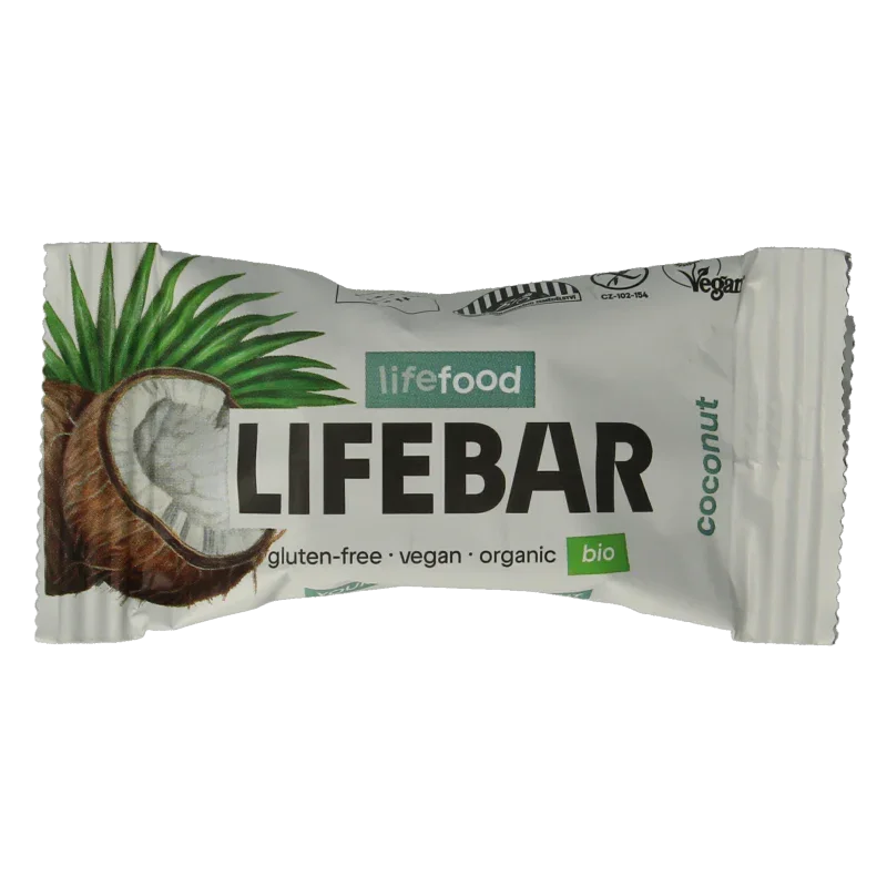 Lifefood Lifebar kokos mini bio 25 Gram