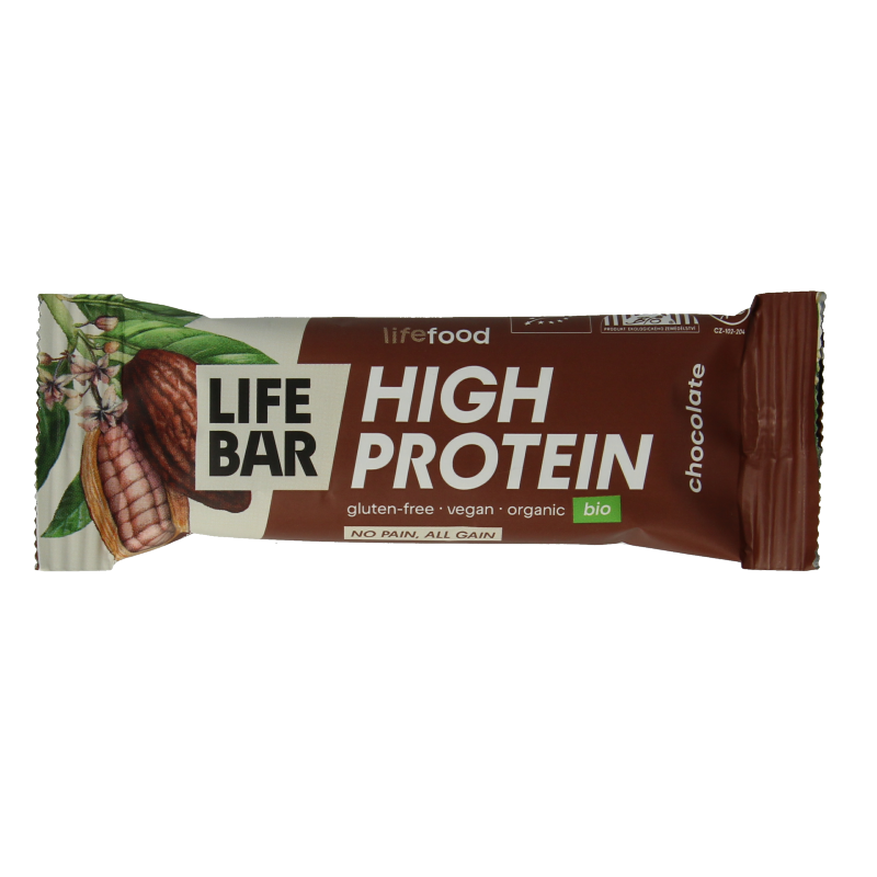 Lifefood Lifebar proteine chocolade bio 40 Gram