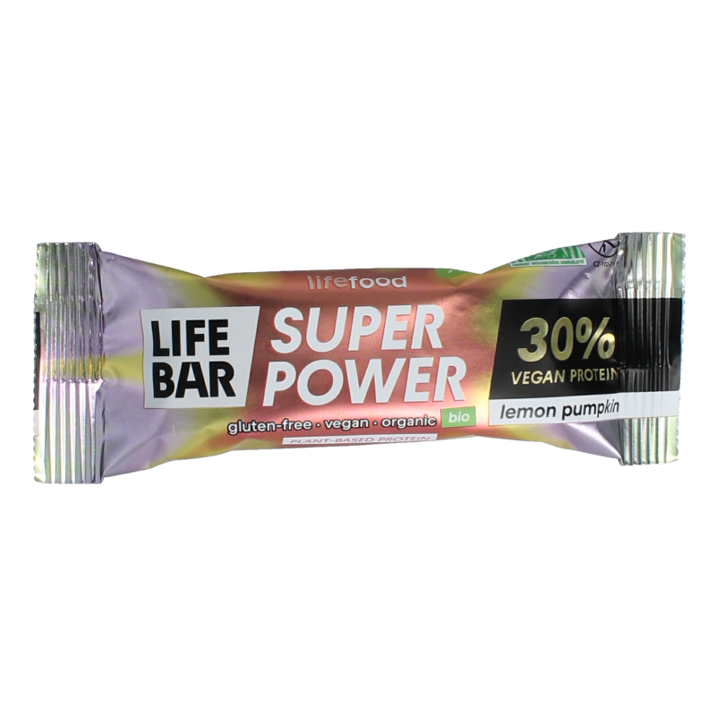 Lifefood Lifebar lemon pumpkin bio 40 Gram