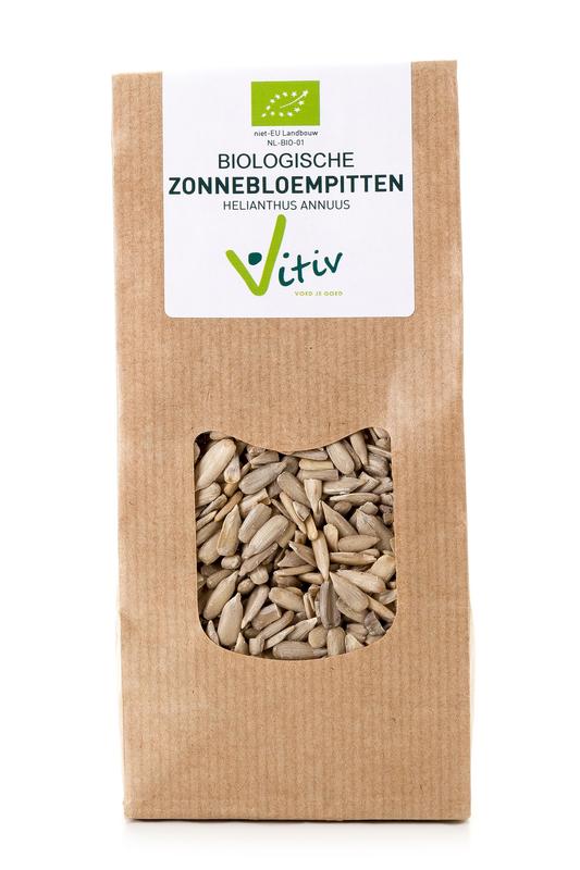 Vitiv Zonnebloempitten bio 250.00 Gram