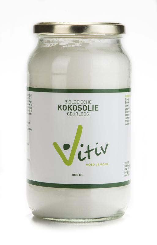 Vitiv Kokosolie geurloos bio 500 Milliliter